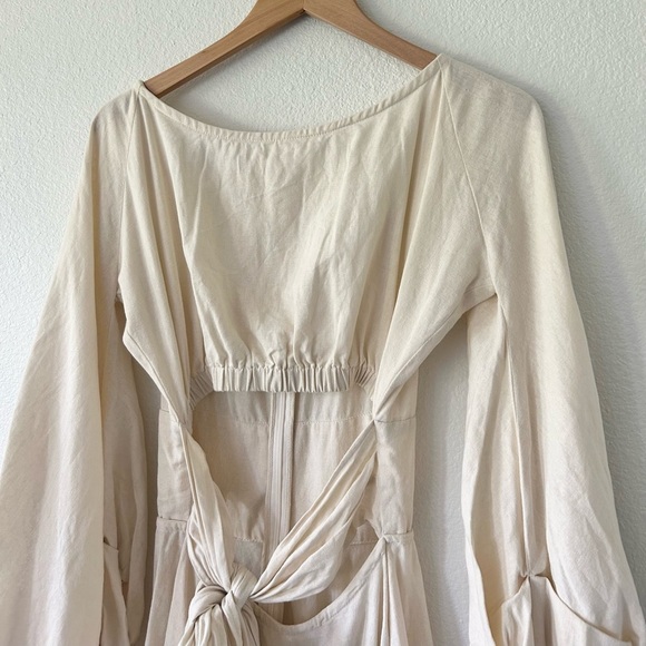 JBQ Just Bee Queen x REVOLVE Colette Dress in Vanilla - Picture 3 of 7